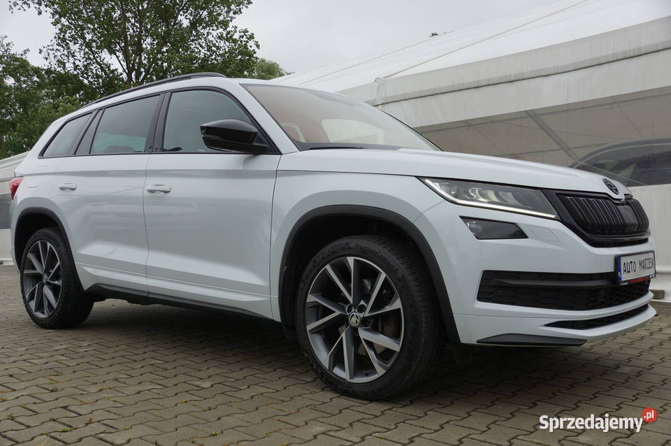 Skoda Kodiaq 20 TDI CR 190 4x4 7osób DSG Navi elektrycznie ustawiane fotele Nowy Sącz