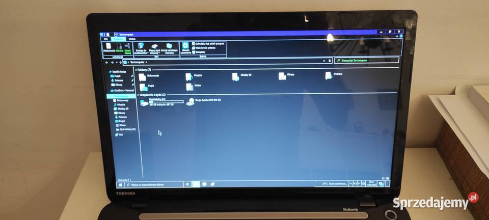 Laptop Toshiba Satellite L70B10W i3 750GB Win10 Oświęcim sprzedam