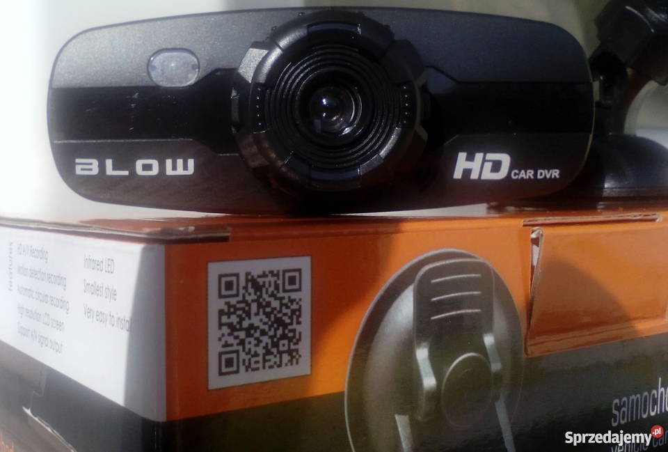 Wideorejestrator Blackbox DVR F250 BlowPrezetnt