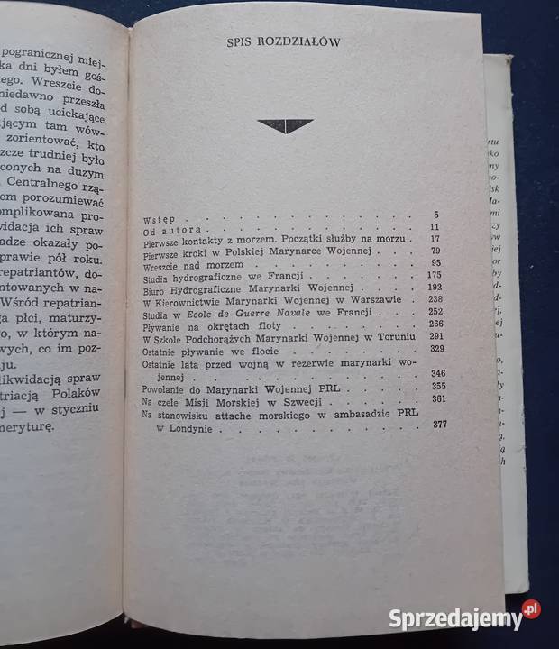 Jerzy Kłossowski Wspomnienia z marynarki