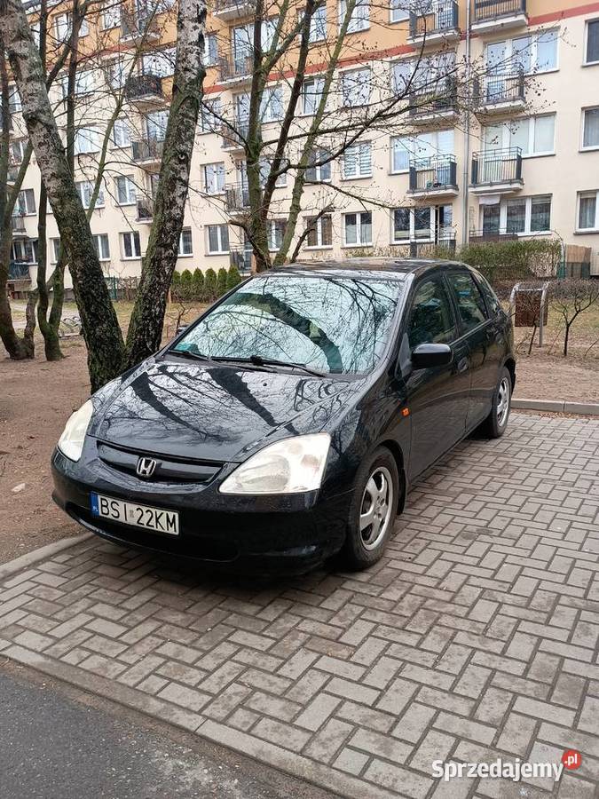Czarna Honda Civic Civic Białystok