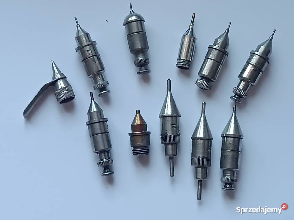 Metalowe dyszeigły do aerografu i rapidografu Pozostałe Rzeszów