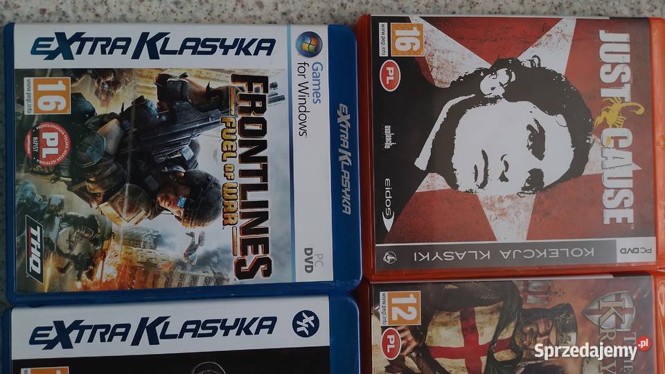 Duży zestaw gier komputerowych Komputerowe PC sprzedam