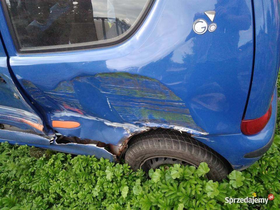 Do sprzedania uszkodzony Fiat Seicento Guzów