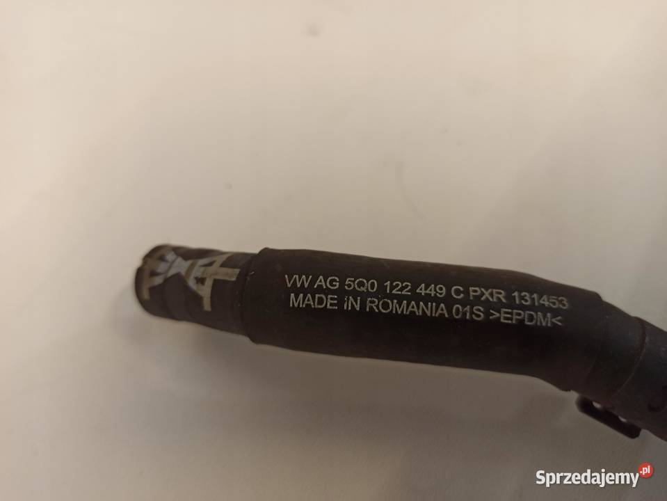 RURKA WODY AUDI A3 8V 5Q0121070BC 5Q0121449A osobowe sprzedam