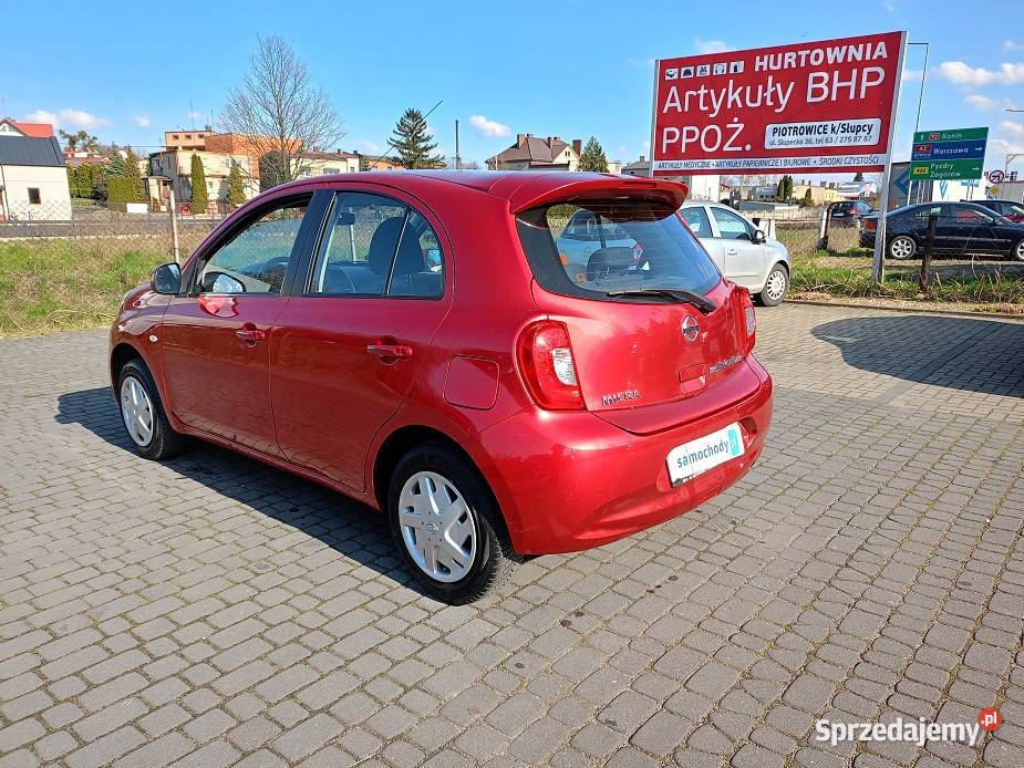 Nissan Micra 12 80 Klima Bezwypadek I Właściciel isofix Słupca
