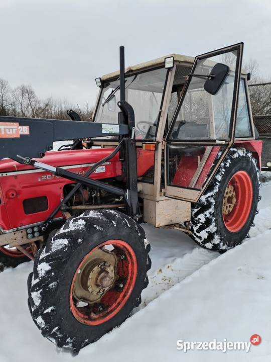 Zetor 6748 z turem 4x4 ładowacz czołowy zetor Frydman