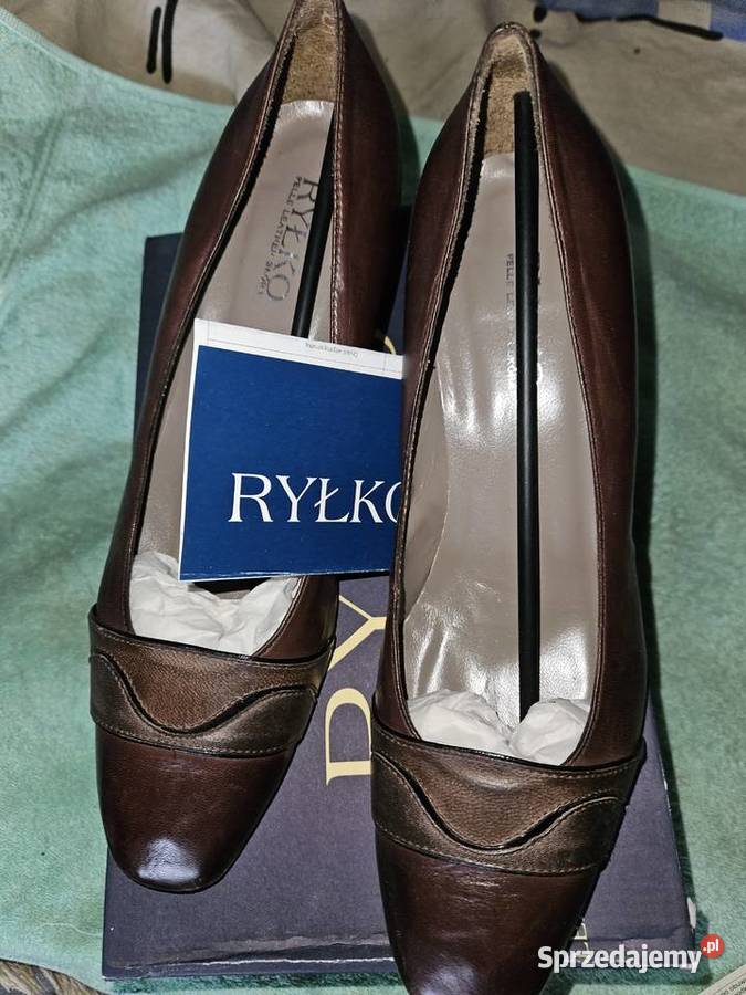 Skórzane buty Ryłko Raz założone Warszawa