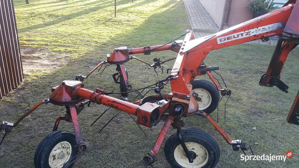 Przetrząsarka DeutzFahr Kh 400DN Pająk do siana Ołpiny