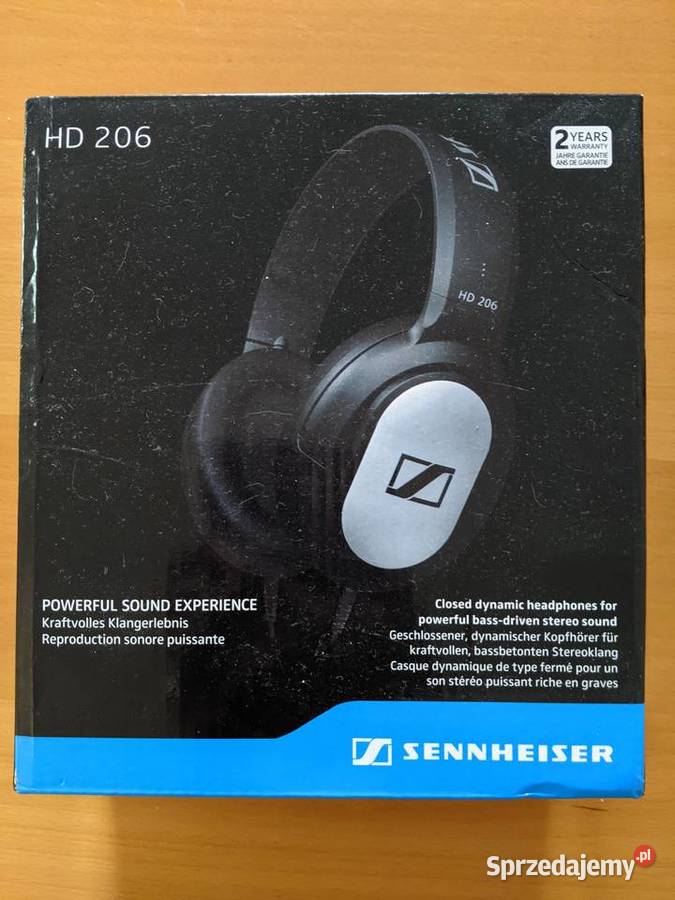 słuchawki wokółuszne Sennheiser HD206 Przewodowe Warszawa