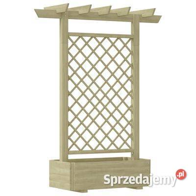 vidaXL Pergola z donicą 162 x 56 x 204 Warszawa sprzedam