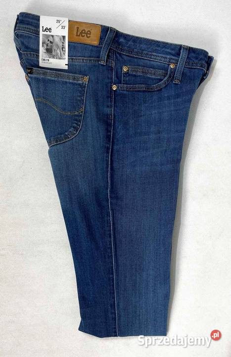 Spodnie damskie Lee Emlyn High Straight W25 L31 Pisz