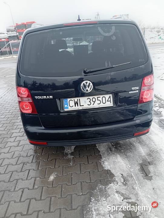 Volkswagen Touran 19TDI Bluemotion kujawsko-pomorskie Fabianki