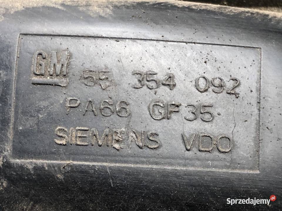 KOLEKTOR SSĄCY OPEL SIGNUM 55354092 22 155 0308 osobowe