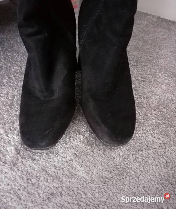 botki słupek zamsz Jenny Fairy rozmiar 37 Lubartów