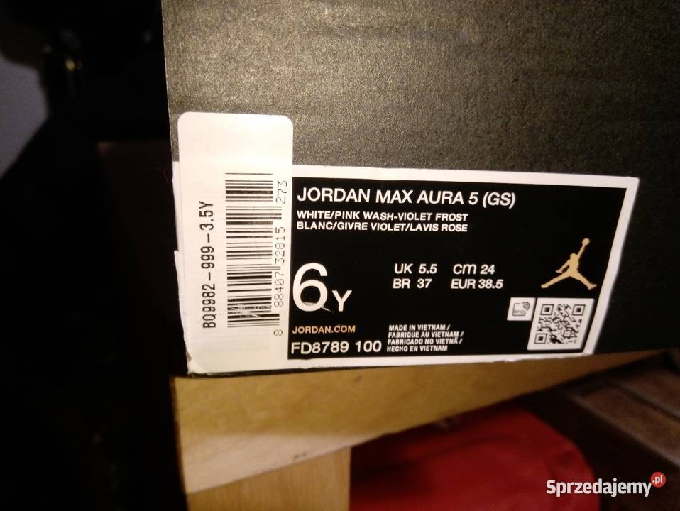 Nike Jordan Aura damskie rozmiar 38 5 skóra nowe Mińsk Mazowiecki
