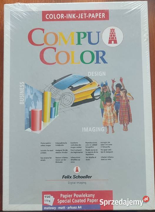 Papier do drukarki Compu color 170g mazowieckie Sochaczew sprzedam
