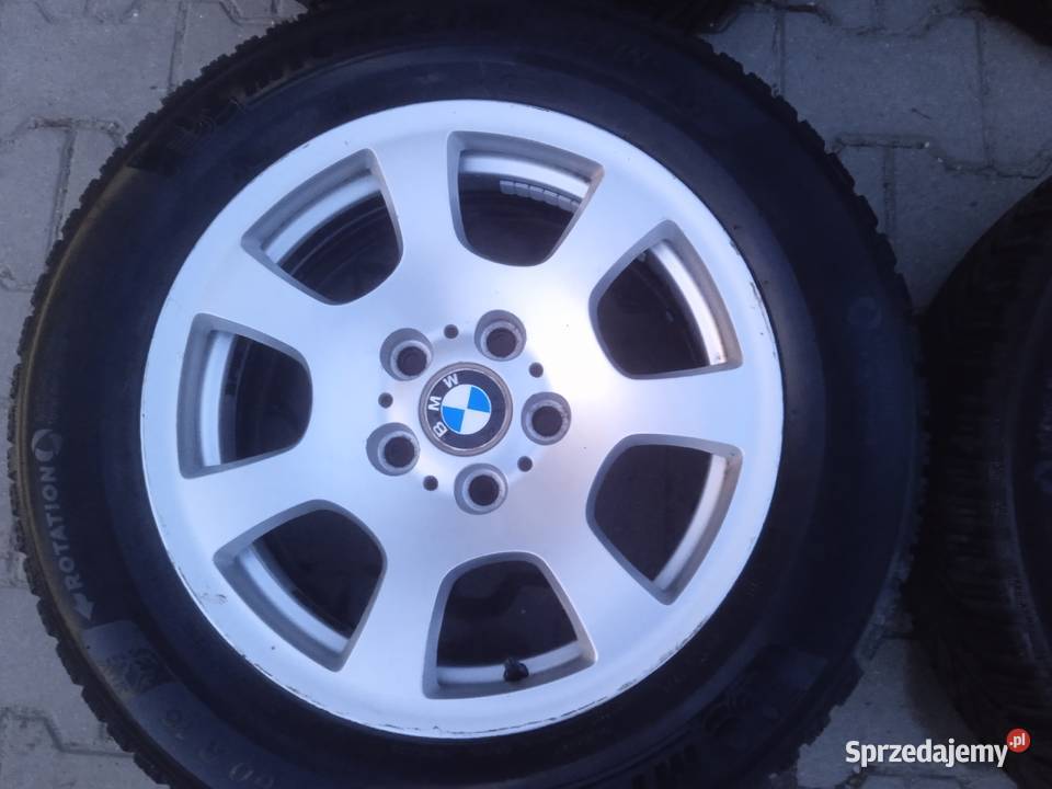 Koła Aluminiowe BMW 5x120 r16 z oponami 21550r16 Lubartów sprzedam