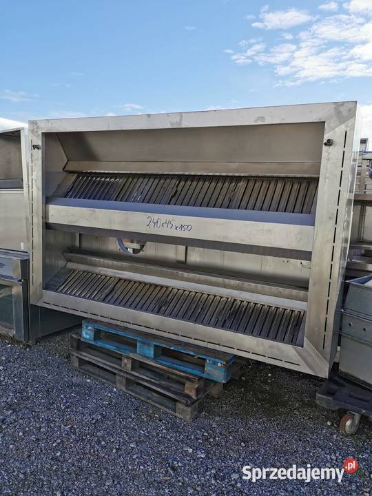 Okap centralny 240x45x150