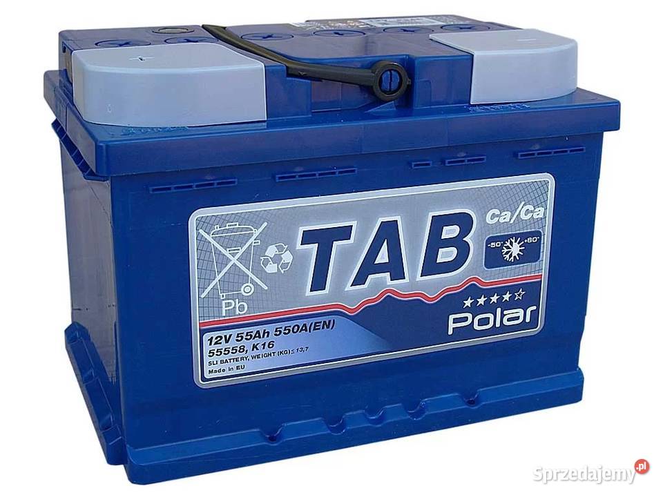 Akumulator TAB POLAR BLUE 55Ah 550A EN LEWY PLUS dolnośląskie sprzedam