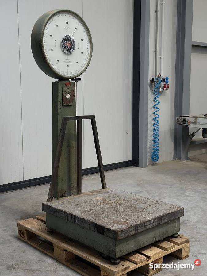 Waga platformowa Produkcja Łabuńki Pierwsze