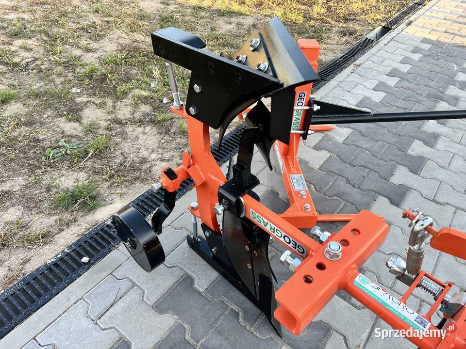 Pług obrotowy 230 GEOGRASS do mini ciągnika Szydłowiec