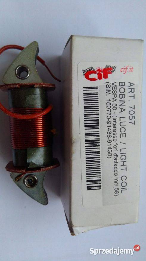 CEWKA ŚWIETLNA ISKROWNIK STATOR PIAGGIO VESPA 50 podlaskie Bielsk Podlaski