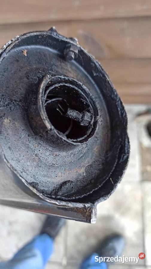 Wsk 175 Shl Gazela tłumik rura wydechowa obejma Brzozów