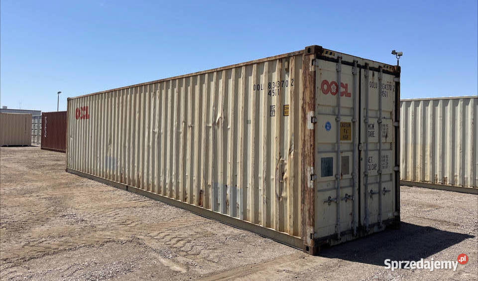 Kontener morski magazynowy 40 DVHC 12 metrowy