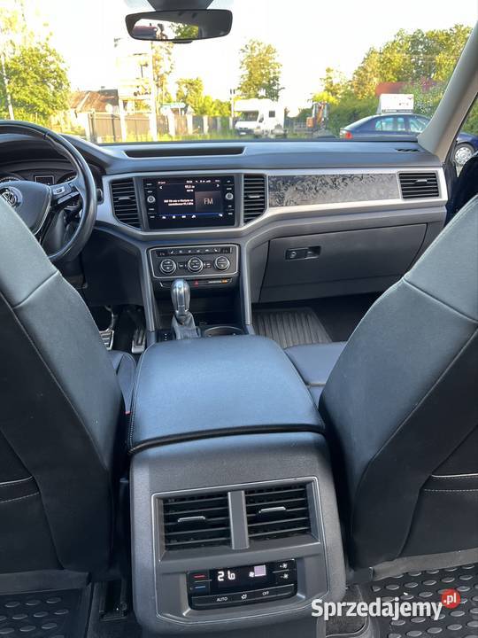 Volkswagen Atlas 36 4motion Rline granatowy Pozostałe Samochody osobowe Myszyniec Stary