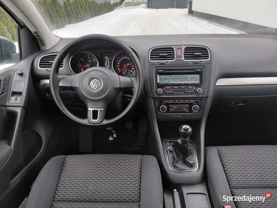 Volkswagen Golf 6 16 TDI Klimatronic 2011 wielkopolskie Czarnków