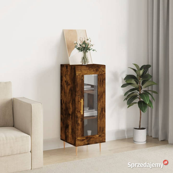 Szafka przydymiony dąb 345x34x90 materiał Warszawa