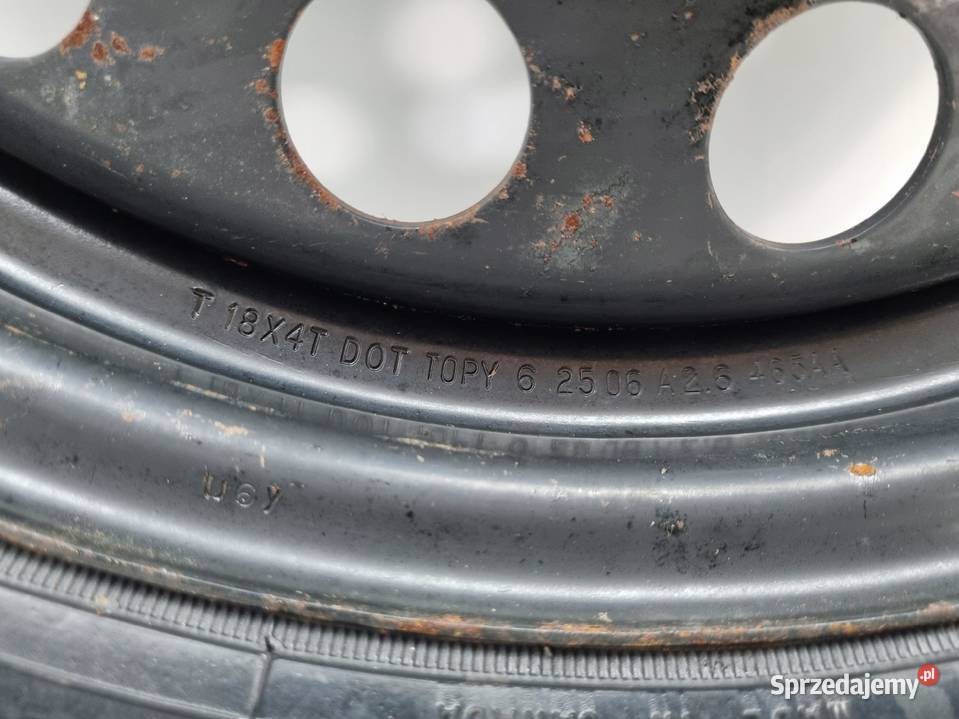 KOŁO DOJAZDOWE Chrysler 300C dojazdówka 14580 Samochodowe Opony i felgi lubelskie sprzedam