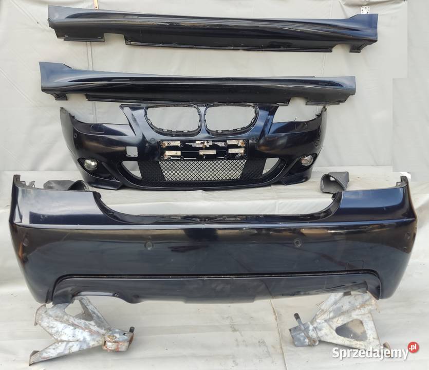 BMW 5 E60 ZDERZAK PRZEDNI TYLNY PRÓG NAKŁADKA sprzedam