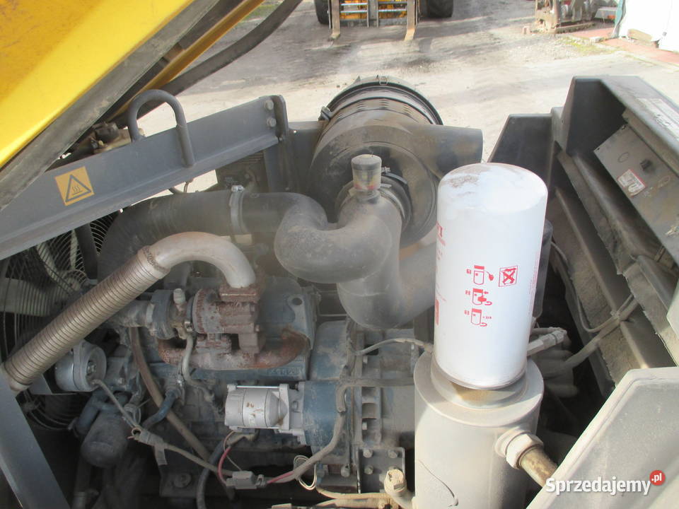 Sprężarka śrubowa kompresor Atlas Copco XAS87KD Pleszew