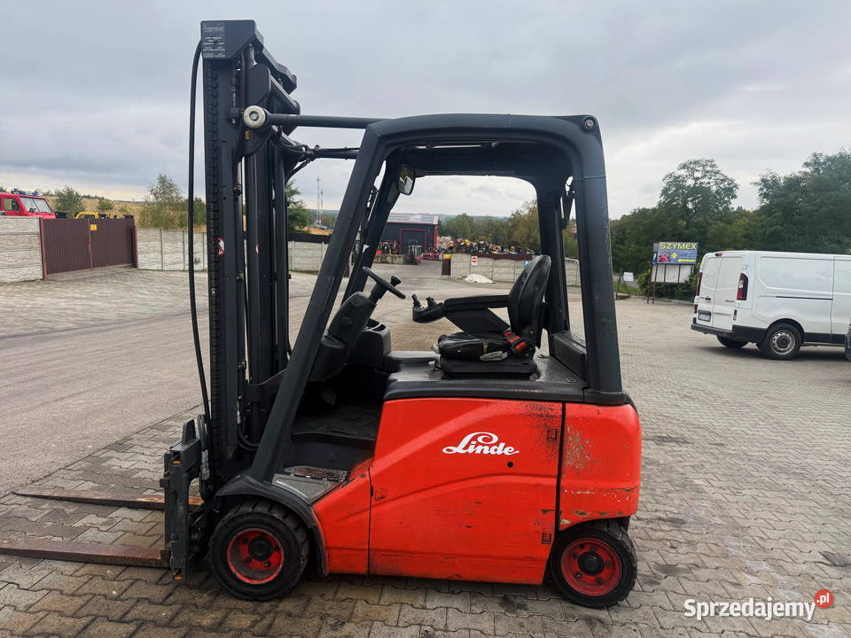 wózek widłowy elektryczny LINDE E20PH 380m