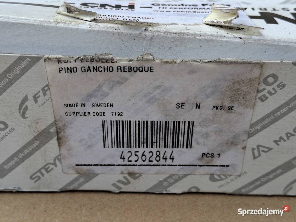 IVECO CZOP SWORZEŃ ZACZEPU SPRZĘGU HAKA 38MM Motoryzacja Bieleń