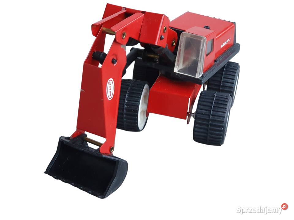 Stara zabawka koparka ładowarka MIR USSR unikat Cieszyn