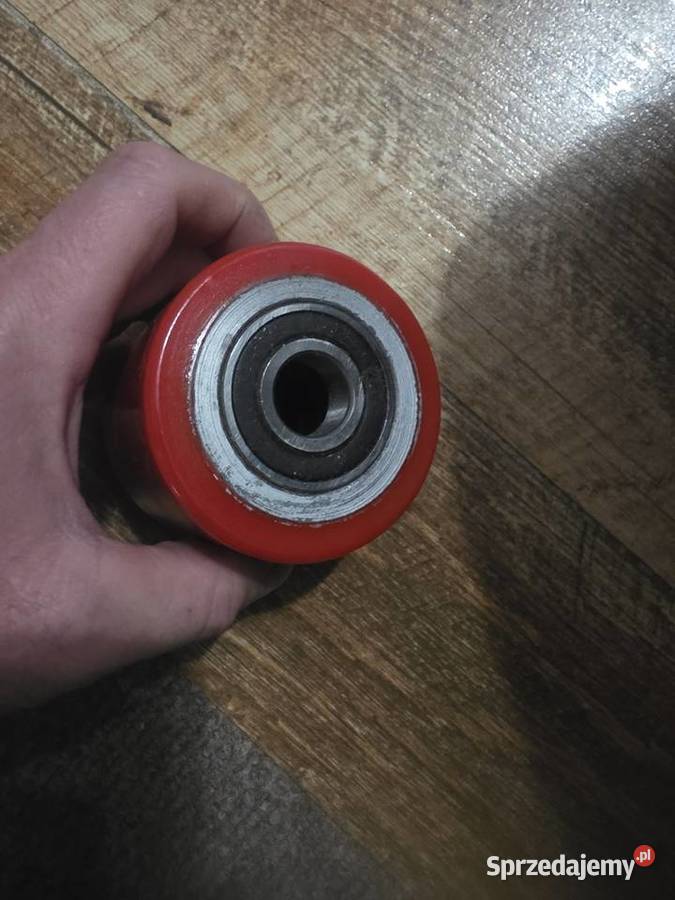 Zestaw 4 rolek do paleciaka 80x70 mm poliuretan Pozostałe Sandomierz sprzedam