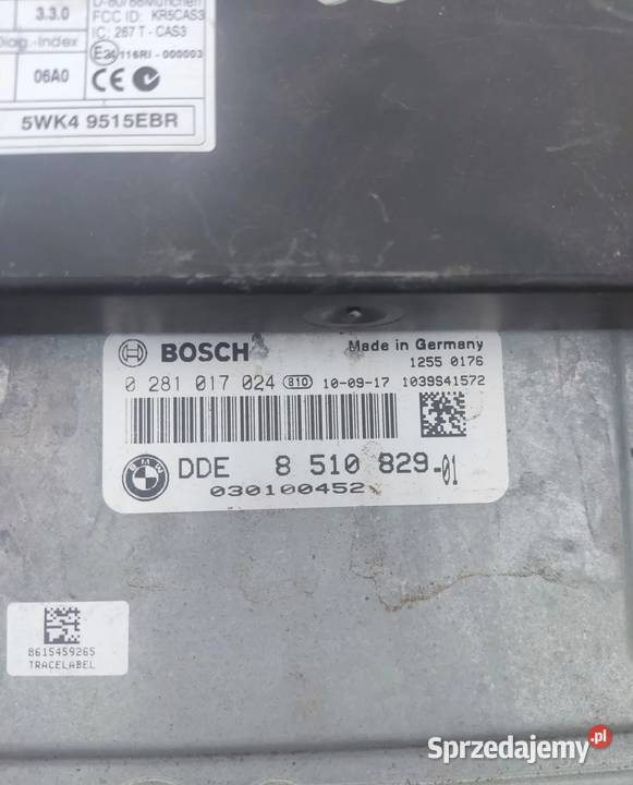 STEROWNIK SILNIKA STEROWNIK CAS E90 320D 9237047