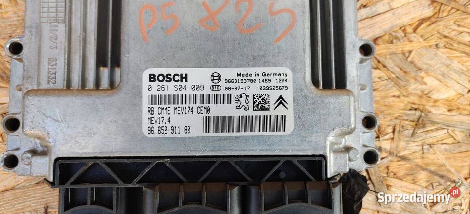 CITROEN C4 I 2006 STEROWNIK SILNIKA MODUŁ ECU Gliwice