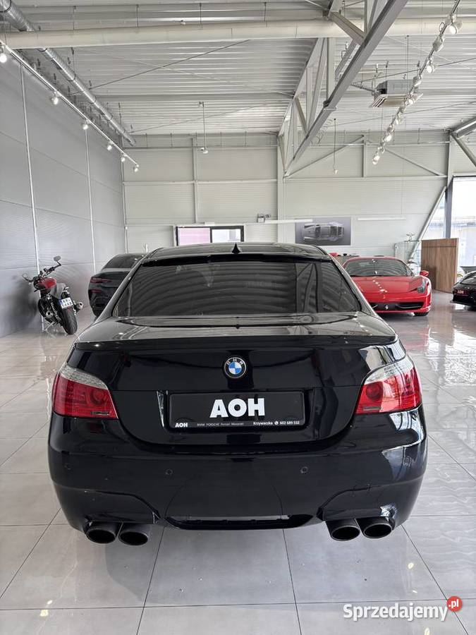 BMW 5 E60 M5 nieuszkodzony małopolskie Krzywaczka