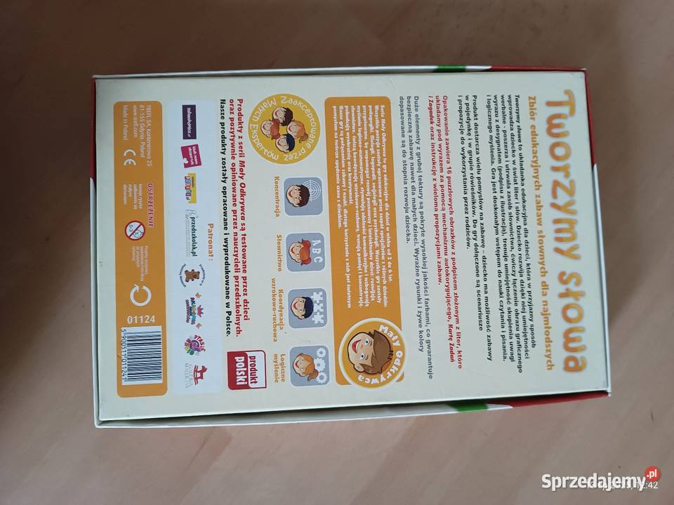 Gra edukacyjna Tworzymy słowa Trefl zachodniopomorskie Szczecin sprzedam
