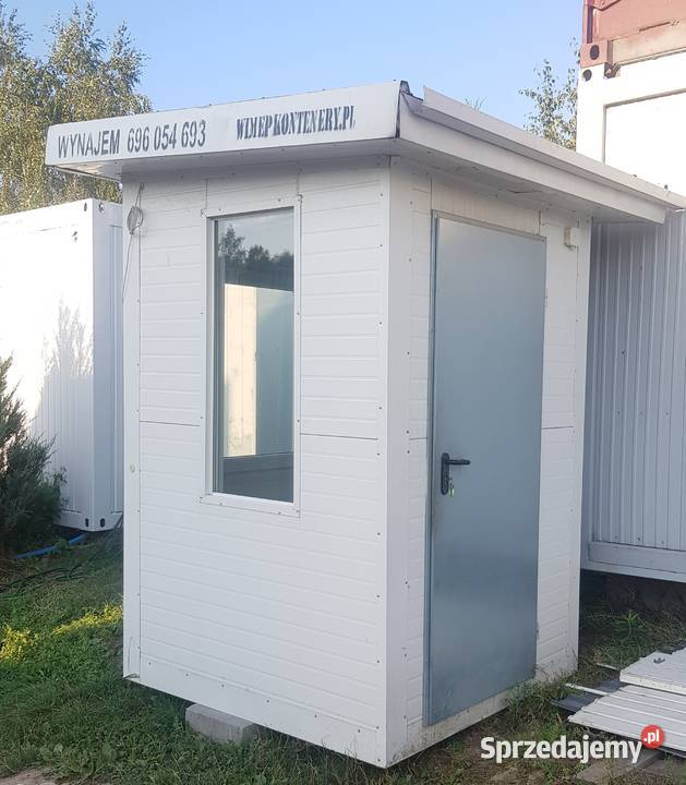 KONTENER Dyżurka 160x160 używany Sprzedam Somianka-Parcele