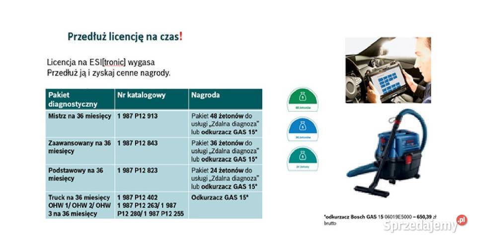 Kts 960 tester Bosch 14900 pln Promocja Bielsko-Biała