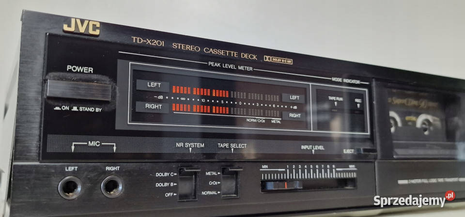 JVC TDX201 TD X 201 Cassette Deck magnetofon Międzychód
