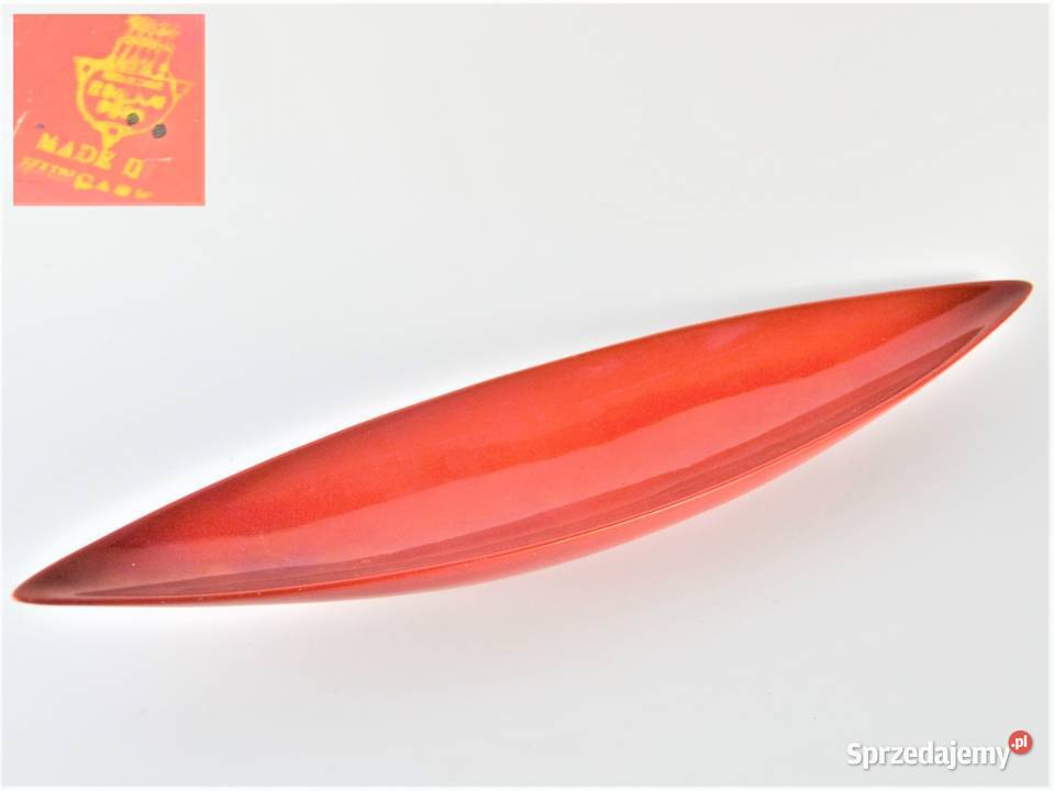 Look Patera łódka Zsolnay Trk Janos bordowa Warszawa