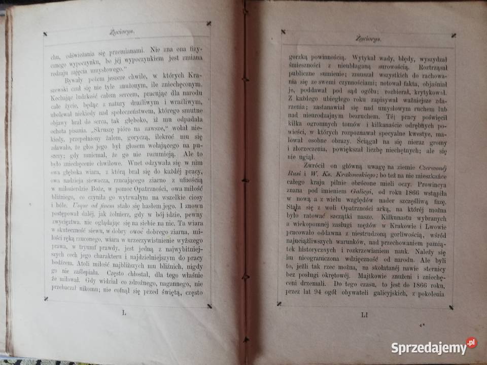 Złote Myśli z dzieł Kraszewskiego literatura piękna - proza polska Książki i Podręczniki Kraków sprzedam