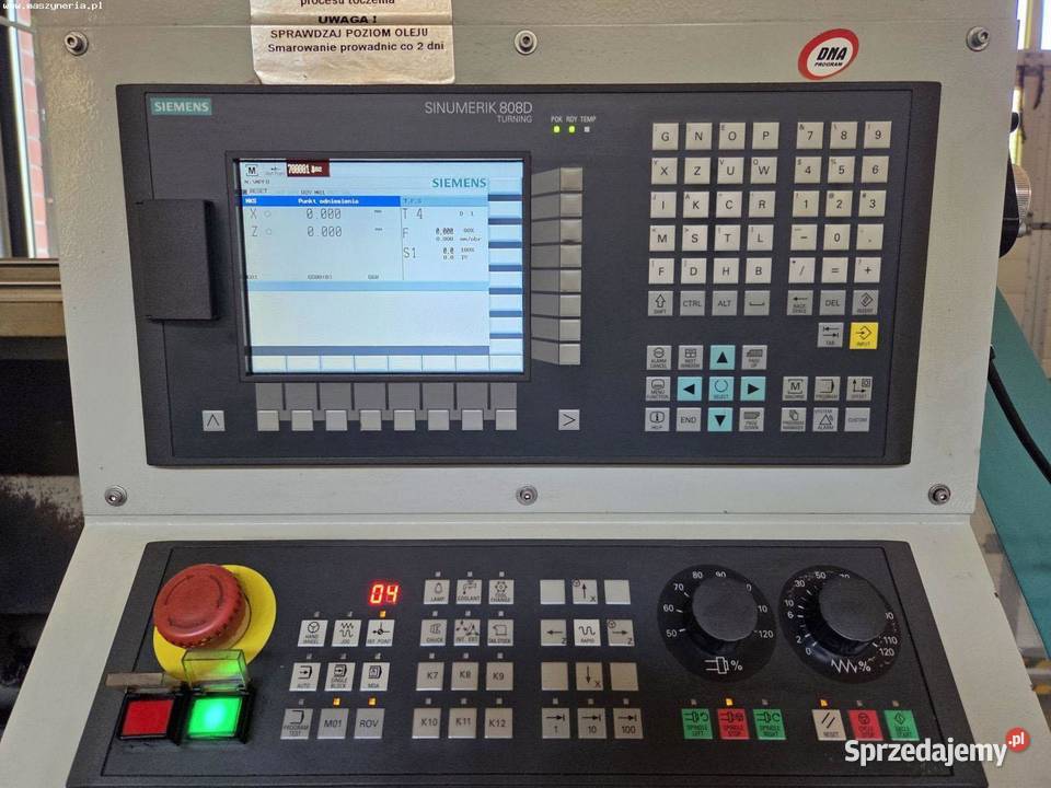 Tokarka CNC PROFI CK6156 Jelenia Góra sprzedam