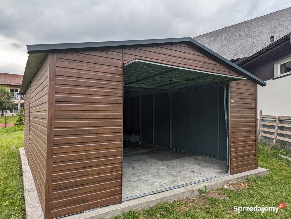 garaż blaszany 3x5 6x6 9x6 10x6 hala wiata Bielsko-Biała